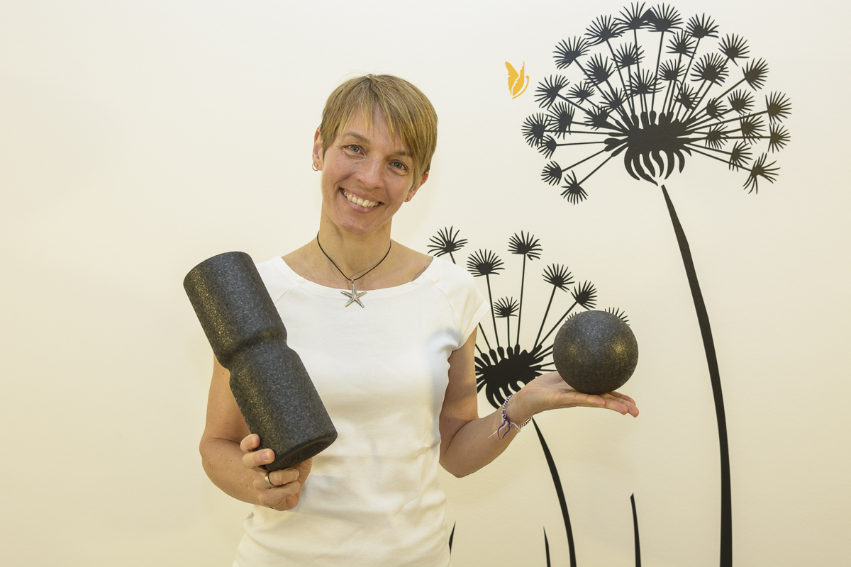 Studio Körperbalance - Faszien - Liebscher und Bracht - Rollmassage Liebscher udn Bracht Faszientherapie